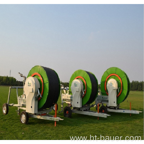 Aquajet II hose reel irrigator